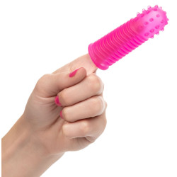 Calexotics Gaine pour Doigt Finger Tingler Rose x2